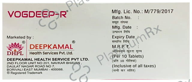Vogdeep R 1mg/0.3mg Tablet