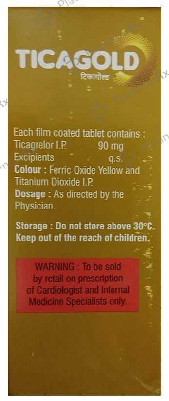 Ticagold 90mg Tablet 14s