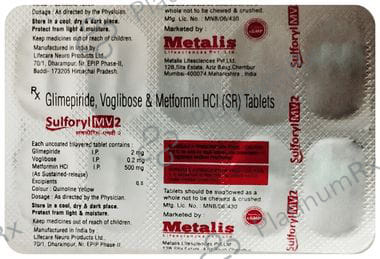 Sulforyl MV2 Tablet SR