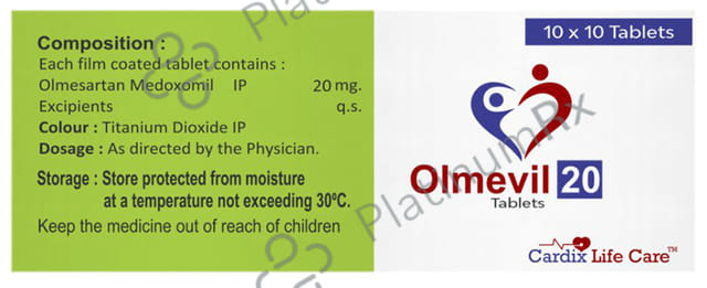 Olmevil 20mg Tablet 10s