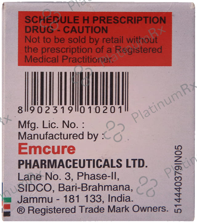 Emanzen 5mg Tablet 10s