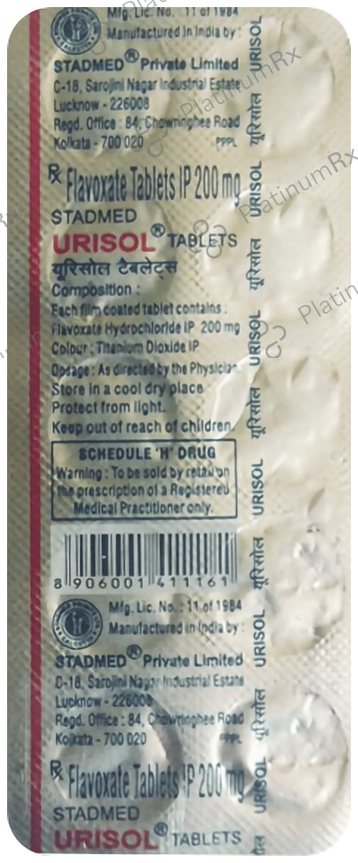 Urisol 200mg Tablet