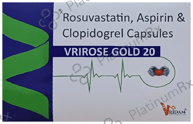 Vrirose Gold 20 Capsule