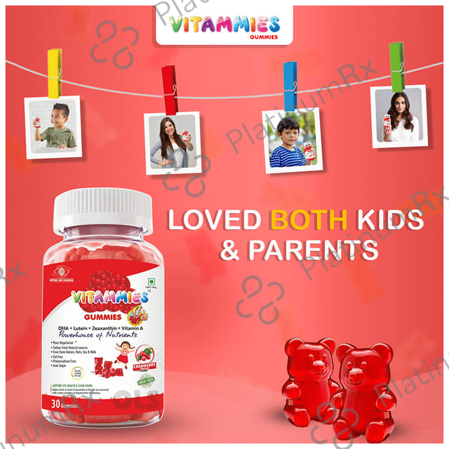 Optho Life Science Vitammies Gummies Cranberry
