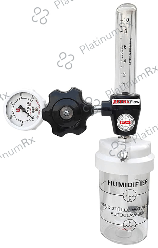 Healthcave Oxygen Flow Meter Mount Oxygen Cylinder Holder 1s