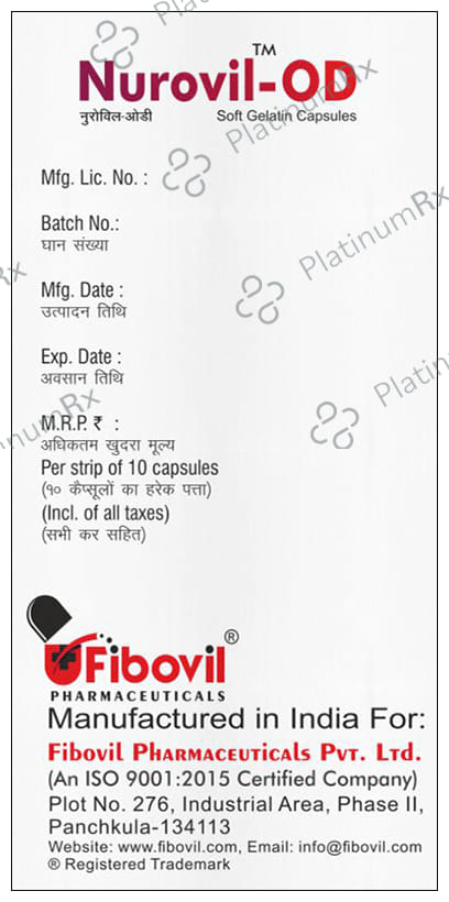 Nurovil OD Soft Gelatin Capsule 10s