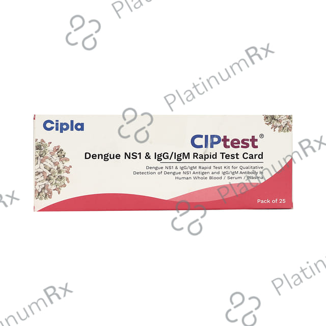 Ciptest Dengue NS1 & IgG/IgM Rapid Test Card