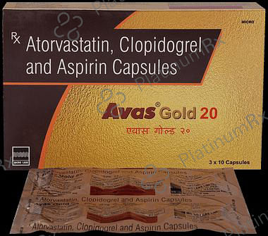 Avas Gold 75/20/75mg Capsule 10s
