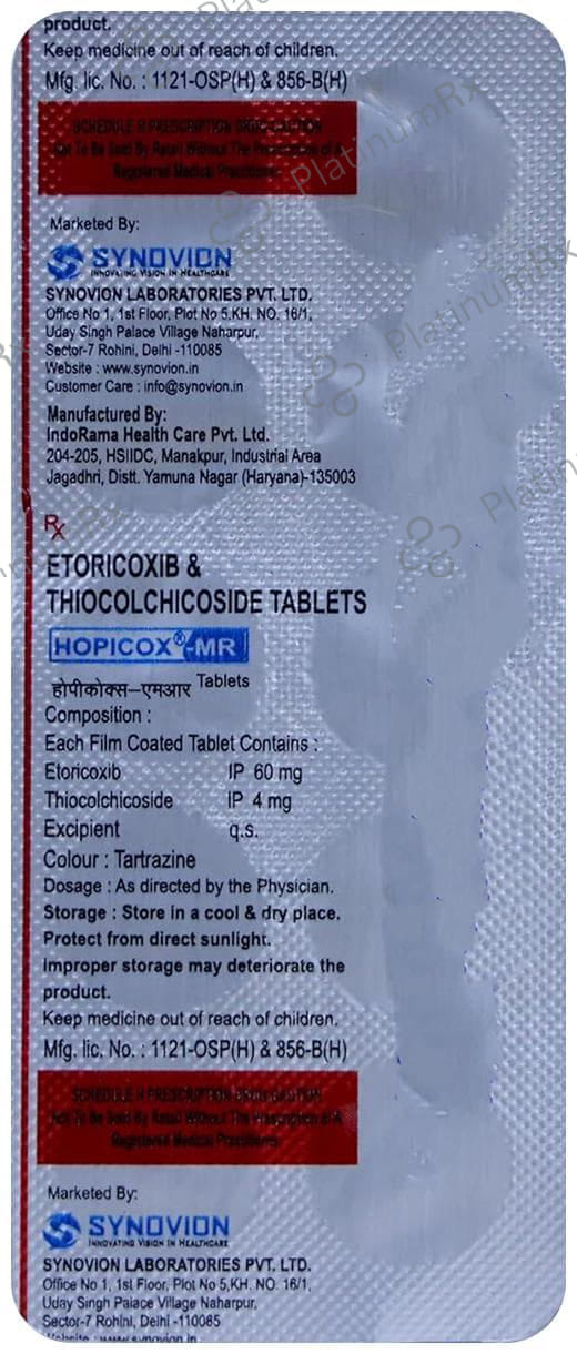 Hopicox MR Tablet 10s