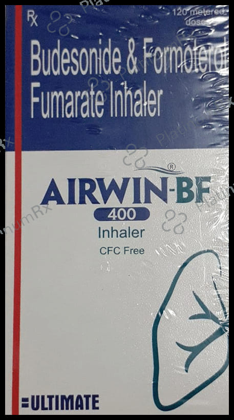 Airwin BF 400/6mcg Inhaler 120MDI