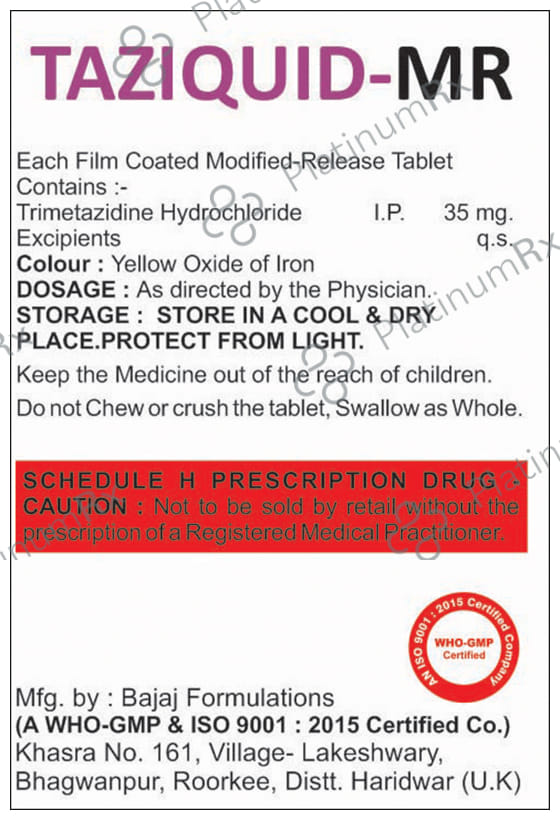 Taziquid-MR Tablet