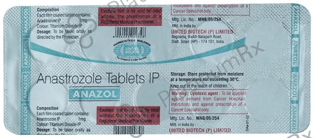 Anazol 1mg Tablet 10s
