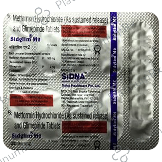 Sidglim M 2 Tablet SR