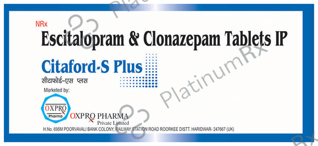 Citaford S Plus 10/0.5mg Tablet 10s Oxpro Pharma Pvt. Ltd.