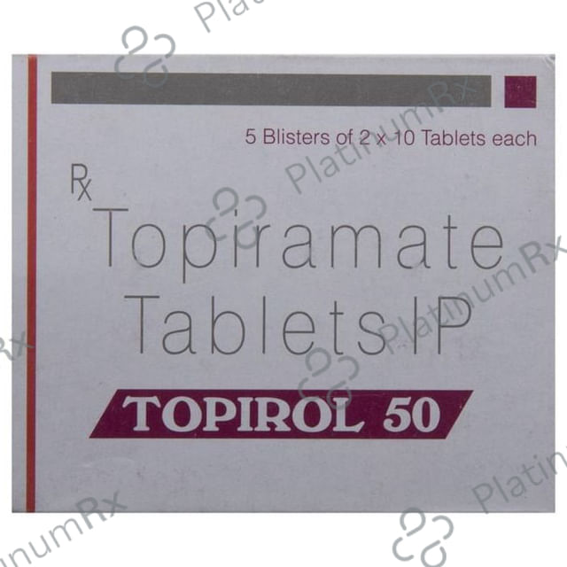 Topirol 50mg Tablet 10s