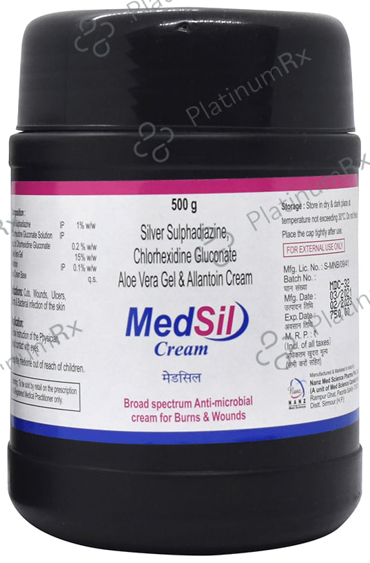 Medsil Cream 500 Cream