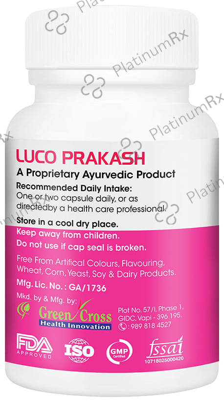 Vitagreen Luco Prakash 500mg Capsule
