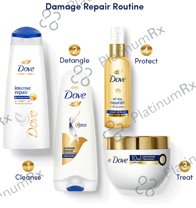Dove Intense Repair Nourishing Shampoo 180ml