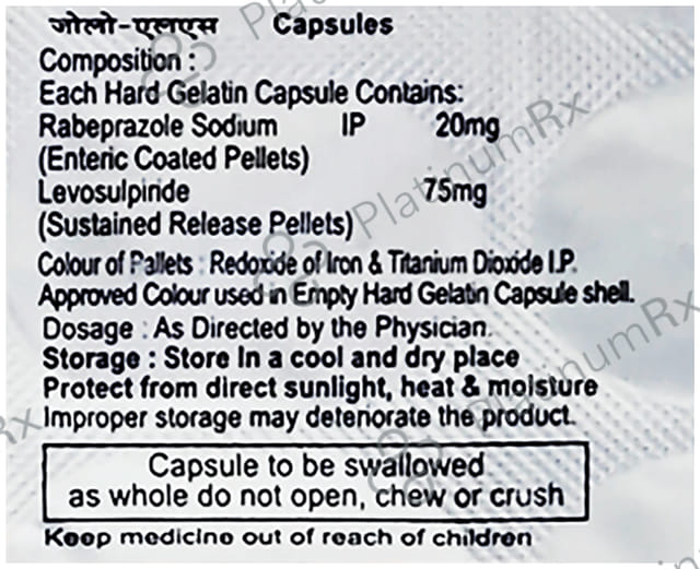 Zolo-LS Capsule SR