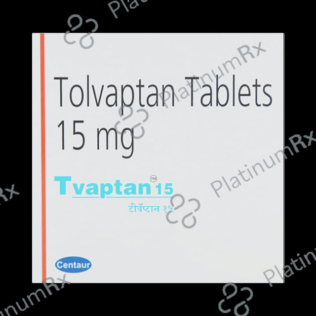 Tvaptan 15mg Tablet 4s