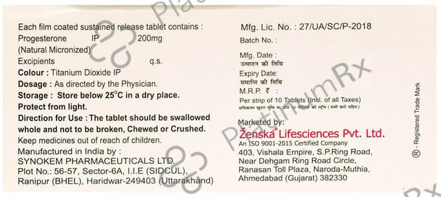 Embronat SR 200 Tablet