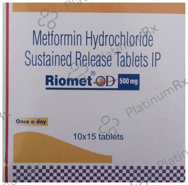 Riomet OD SR 500mg Tablet 15s