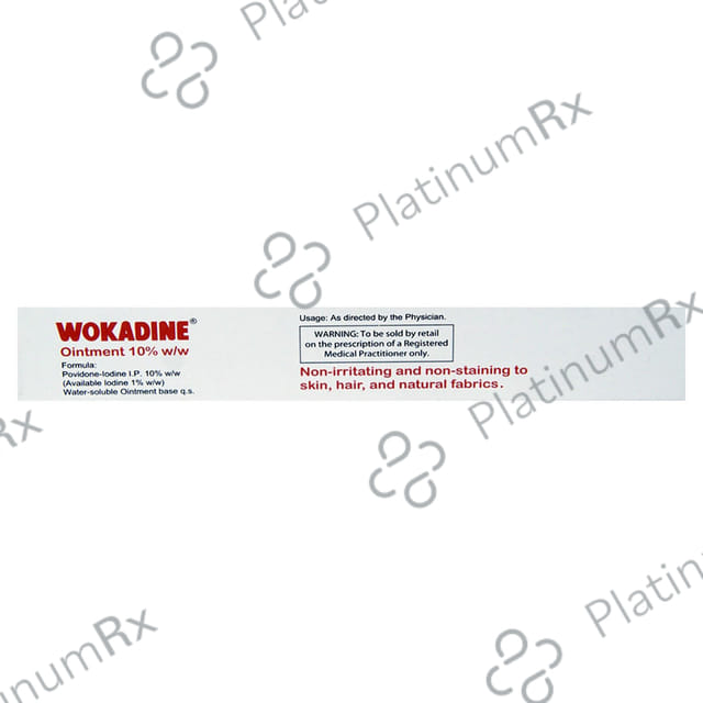 Wokadine 5% Ointment 250gm