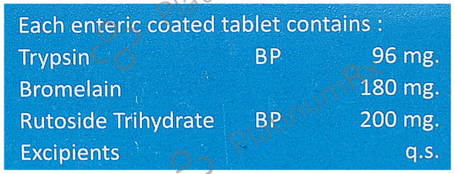 Sagizol Forte 180/200/96mg Tablet 10s