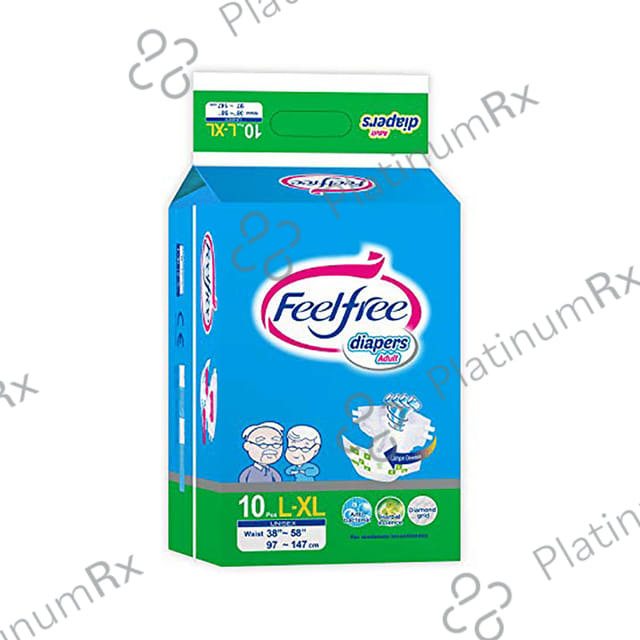Feel Free Adult Diaper L XL 10s