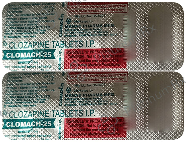 Clomach 25mg Tablet