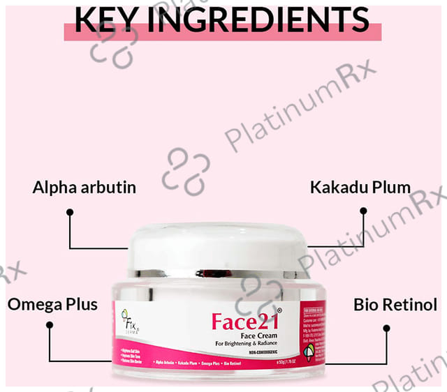 Fix Derma Face 21 Face Cream 50gm