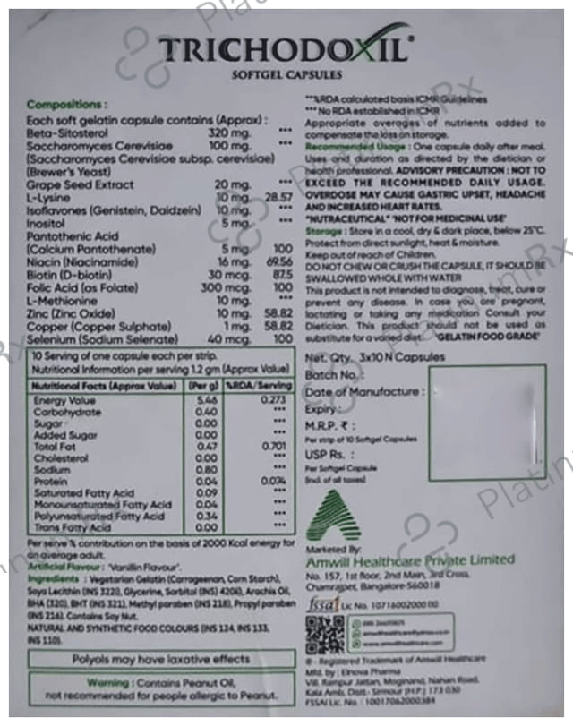 Trichodoxil Capsule 10s