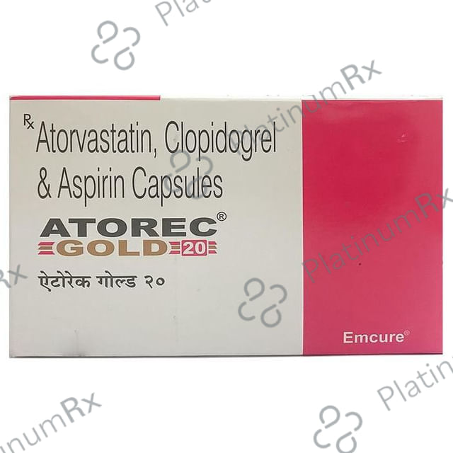 Atorec Gold 20 Capsule