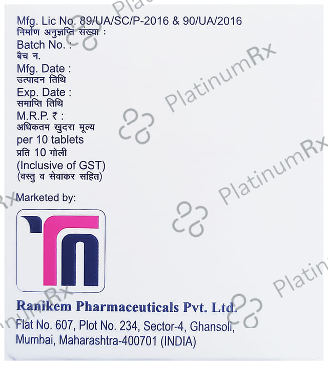 Raniflam SP 100/325/15mg Tablet 10s