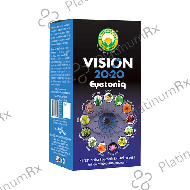 Basic Ayurveda Vision 20-20 Eyetoniq