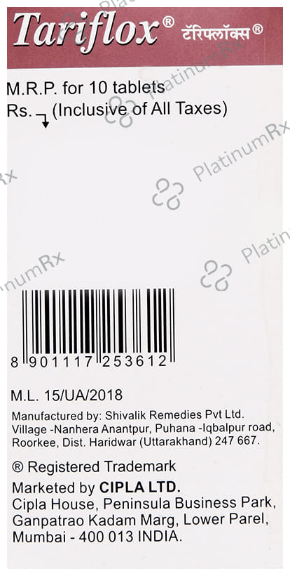 Tariflox 200mg Tablet