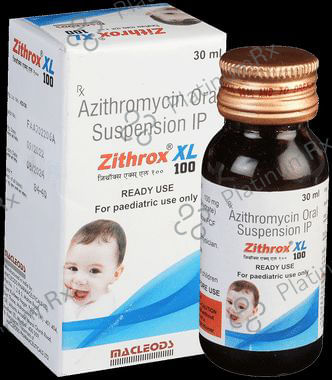 Zithrox XL 100mg Dry Syrup 30ml