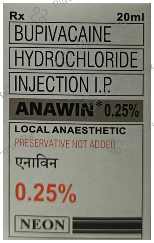 Anawin 0.25% Injection 20ml