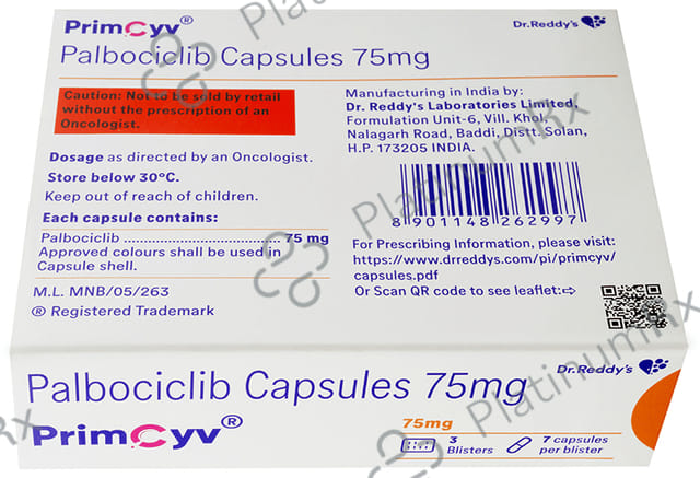 Primcyv 75mg Capsule 7s