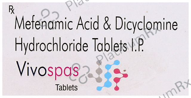 Vivospas 10/250mg Tablet 10s