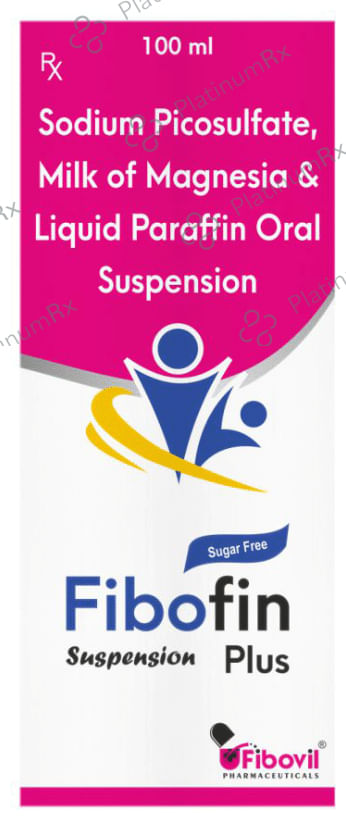 Fibofin Plus Oral Suspension Sugar Free 100ml