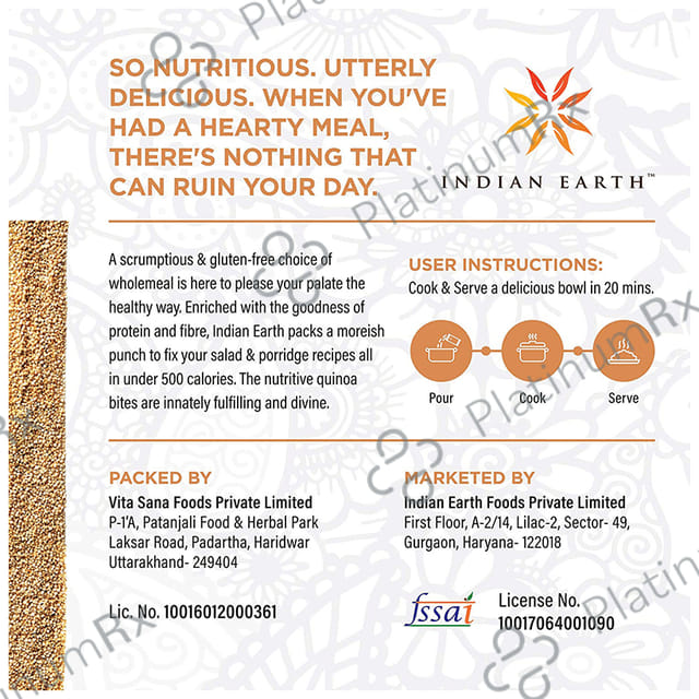Indian Earth Plain Quinoa Grains