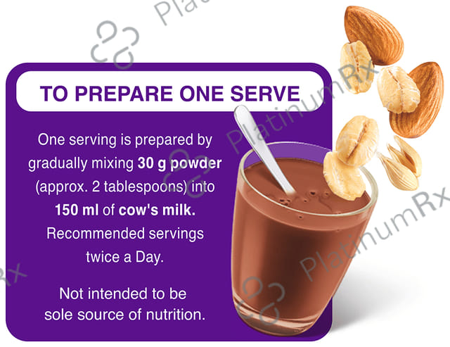 PediaSure Powder for Growing Children Chocolate with Oats & Almond 400 gm
