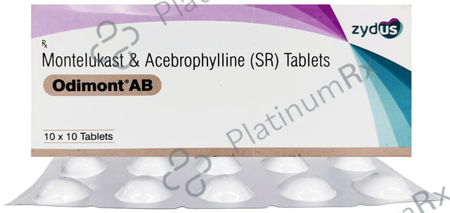 Odimont AB 200/10mg Tablet 10s