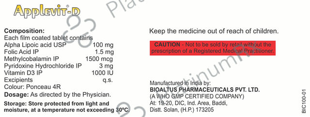 Applevit D Tablet 10s