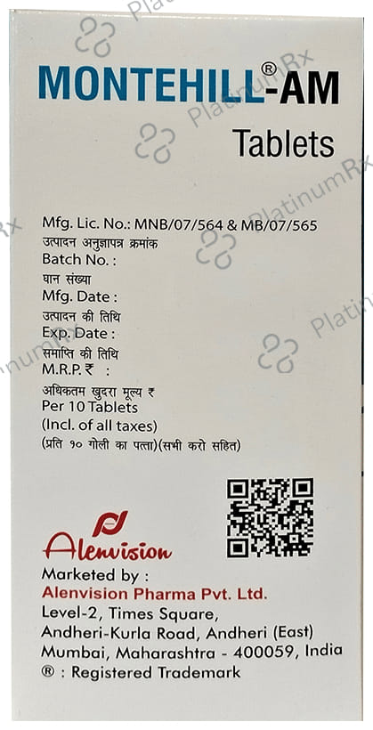 Montehill-AM Tablet SR