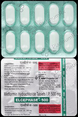 Elcephase 500mg Tablet 10 Tablet