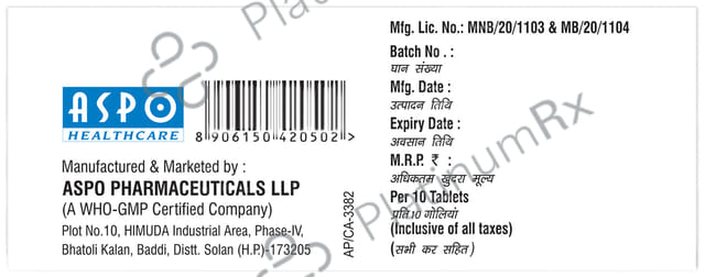 Nuroxa PN 75mg/10mg/1500mcg Tablet SR