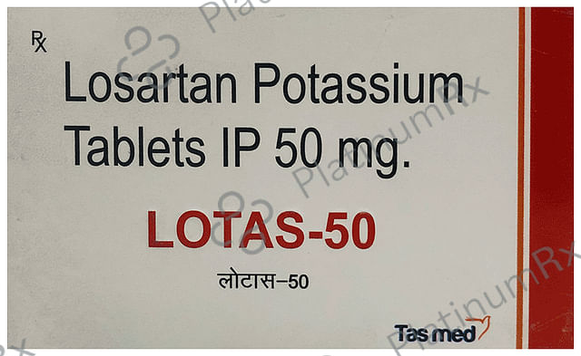 Lotas 50mg Tablet 15 Tablet