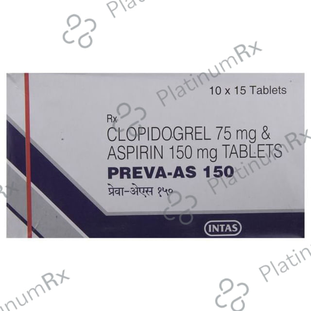 Preva AS 150/75mg Tablet 15s